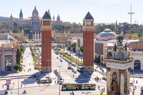 Barcelona: Traslados al aeropuerto y tours de la ciudadEstándar