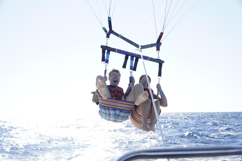 Barcelona: Parasailing z panoramicznym widokiem 360º na panoramę miasta