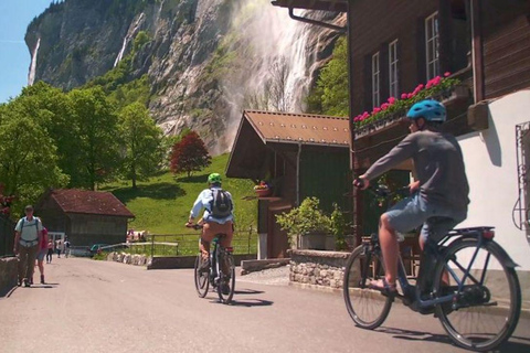 Interlaken: 72 Waterfalls Valley &amp; Lauterbrunnen E-Bike Tour