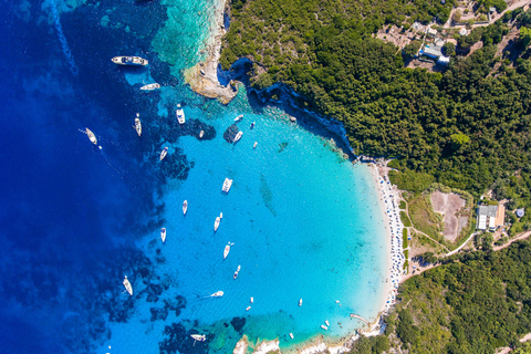From Lefkimmi: Paxos, Antipaxos & Blue Caves Speedboat Tour