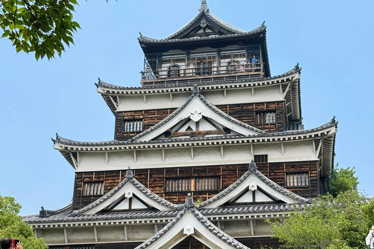 Hiroshima Castle, Shrine, Shukkeien Garden & Boat (Wknds) No Castle Boat