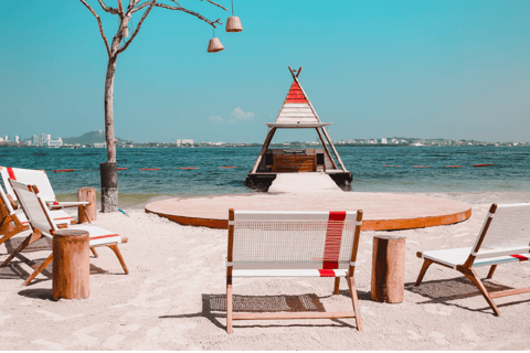 Dîner sur l&#039;île de Fenix Beach