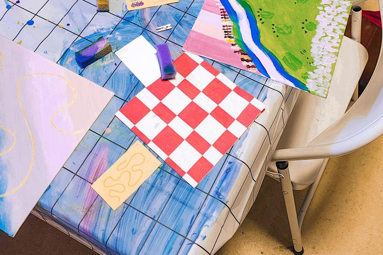 Łódź: English-Language Speak & Paint Workshop
