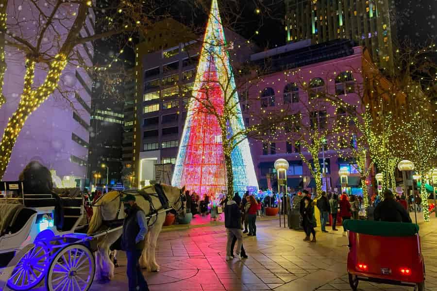 Denver High Lights - Cannabis-freundliche Holiday Lights Tour. Foto: GetYourGuide