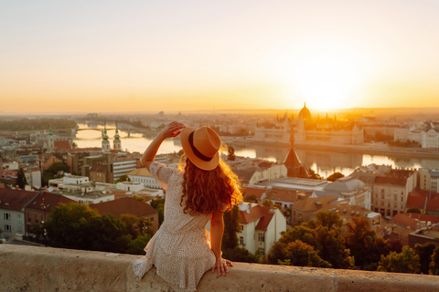 Budapeste: sessão fotográfica na Colina do Castelo com fotógrafo particularPremium: 50 fotos | sessão de 60 min