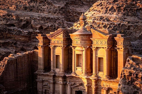 2-Day Petra, Dead Sea, Pink Lake & Indiana Jones Road Trip