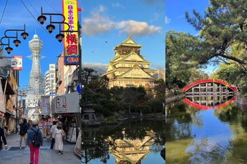 Osaka: Private Full-Day Tour with Hotel Pickup & Drop-Off