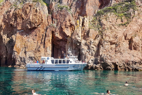 Sagone/Cargèse: Calanques de Piana och Capo Rosso båtturFrån Cargèse