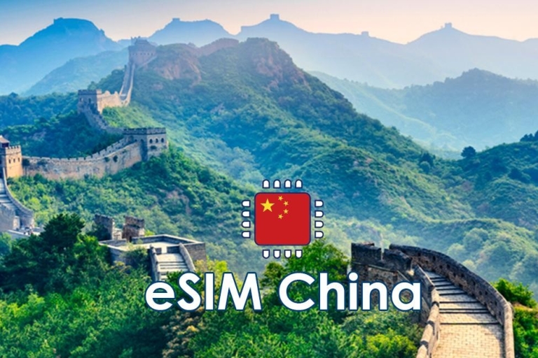 China: eSIM Mobiel Data Plan - 10GBChina: eSIM Mobiel Data Plan - 10GB (30 dagen)