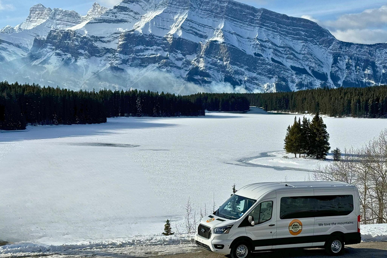 Wschód słońca nad jeziorem Moraine i jezioro Louise z Calgary/Canmore/BanfOdbiór z hotelu w Canmore