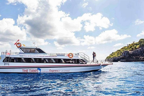 Gili Trawangan: Boat to Nusa Lembongan with Hotel Transfer