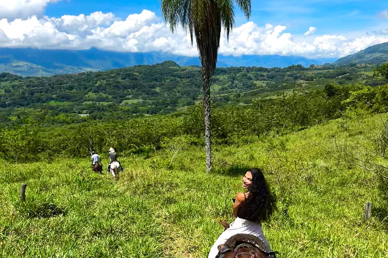 Medellín: Horseback Riding, Glamping, & Finca 360° view Stay