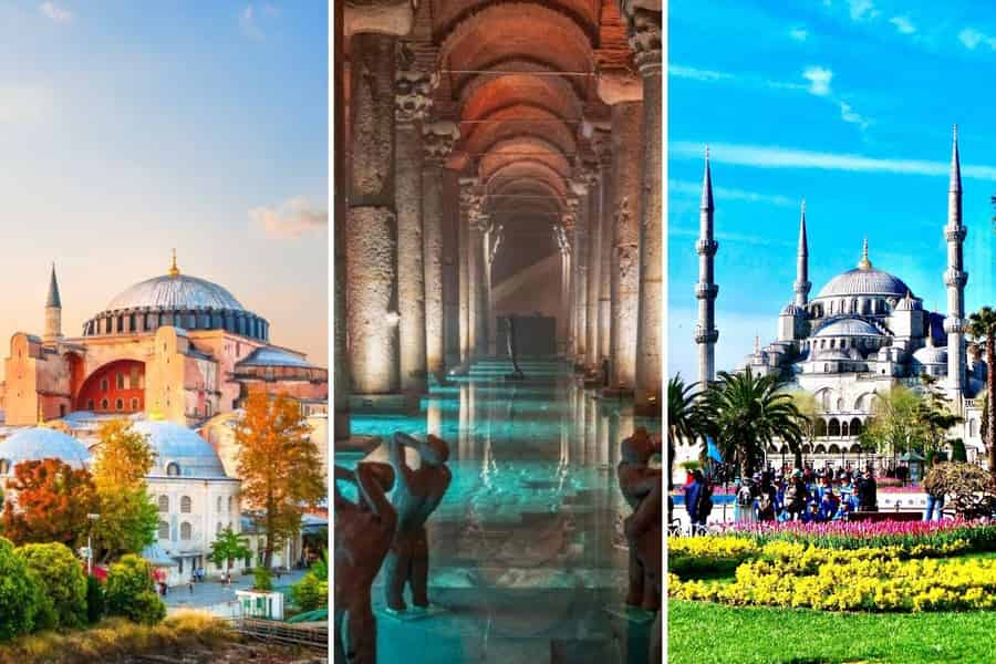 Istanbul-Kombi: Hagia Sophia, Basilika-Zisterne & Blaue Moschee. Foto: GetYourGuide
