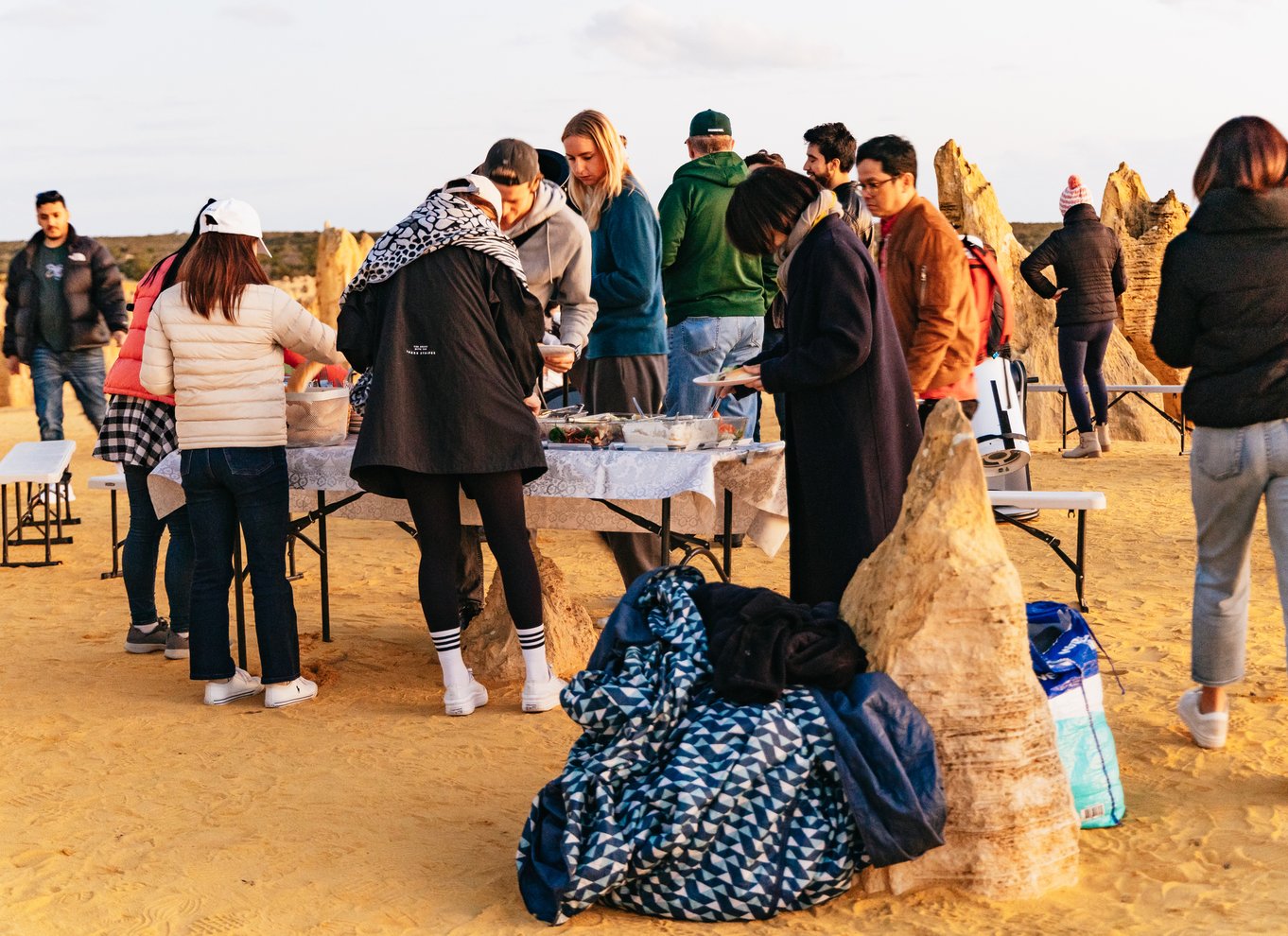 Fra Perth: The Pinnacles Desert Sunset and Star-Gazing Tour