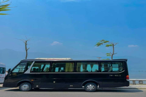 From Hue: Hoi An Bus Transfer with Hai Van Pass &amp; Marble …