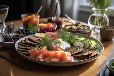 Snaps, Bars en Nachtleven Tour in Kopenhagen Nyhavn2 uur: 5 Snaps &amp; Appetizers-proeverij