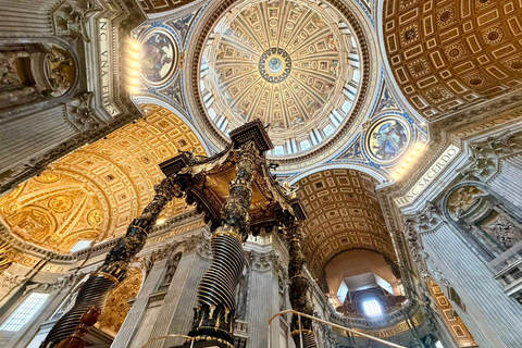 Rome: St. Peter's Basilica Guided Tour with Dome Access Rome: St. Peter's Basilica German Guided Tour Without Dome.