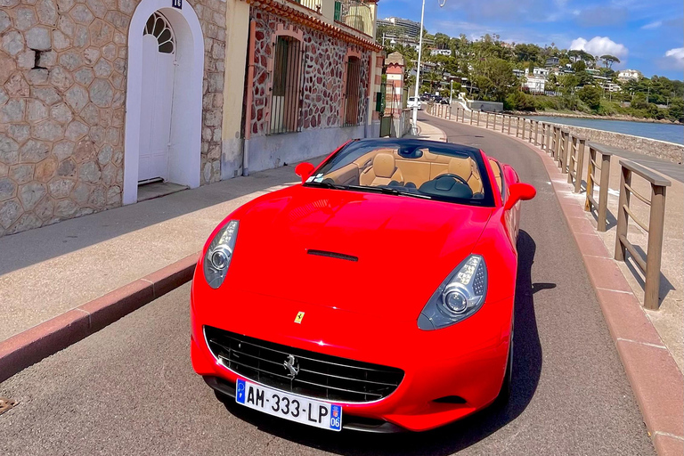 Cannes : Experiencia FerrariVisita guiada en supercoche