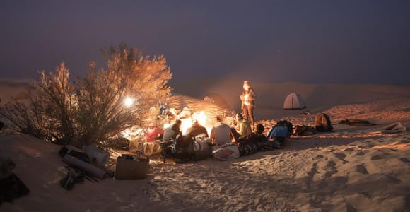 From Tunis Sousse & Hammamet: 2 Day desert tour & tent night