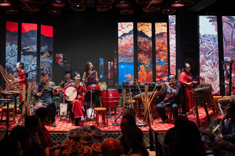 Ciudad Ho Chi Minh: Chào Show: música cultural refinada y cena