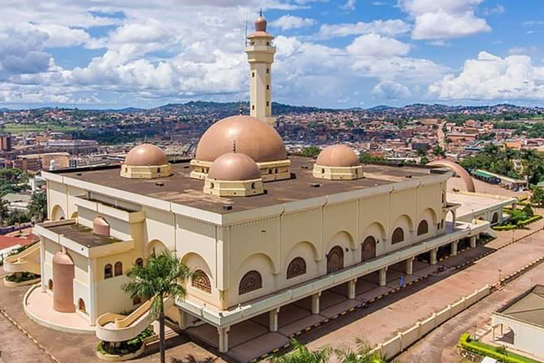 Kampala: Excursão guiada na cidade a pé com a Mesquita Gadaffi