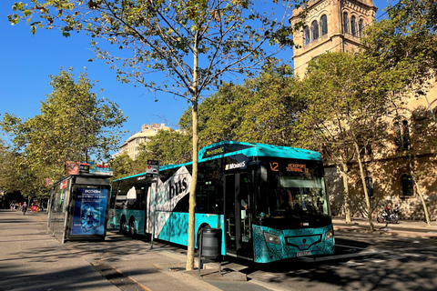 Barcelona: Aerobús Airport Transfer to City Center Round Trip Ticket