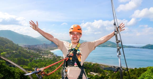 Phuket: Erawan Zipline with Ocean Views – Patong