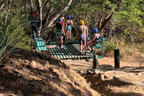 Tamarindo: Ziplining in the Costarican jungleZiplining in the Costarican jungle