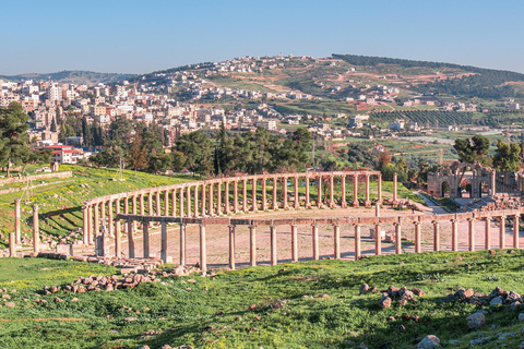 From Amman : Jerash Half Day Tour Transportation and Entry Tickets