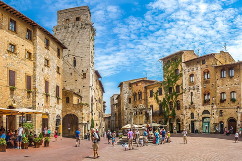 Florence: Pisa, Siena, San Gimignano, Chianti Wine & Lunch Italian Traditional option with Lunch & guided tour of Siena