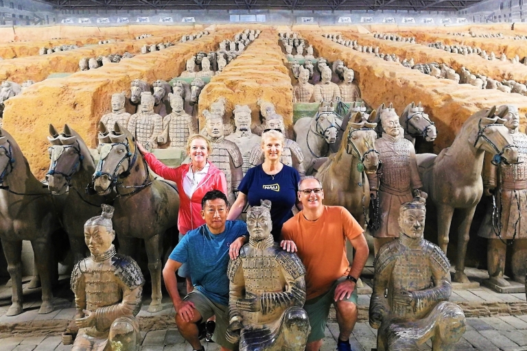 History Study to Terracotta Army &Shaanxi Archaeology Museum 2 Musuems Tickets w/ Private Transfer No Guide