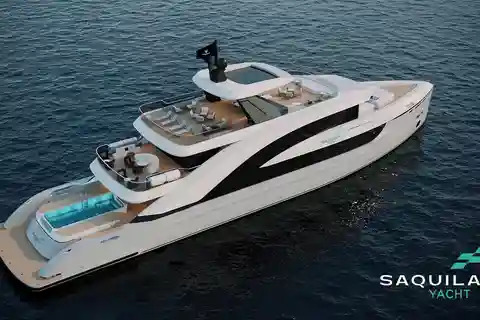 Yate Saquila de Lujo Explora la Bahía de Halong desde el Puerto