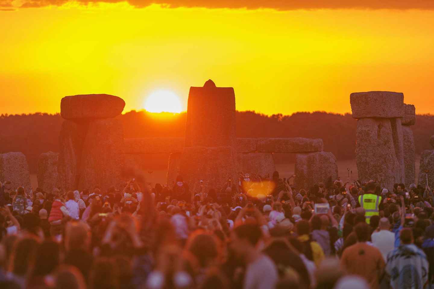 Frá London: Sólsetursferð til Stonehenge á Sumarsólstöðum (20. júní)