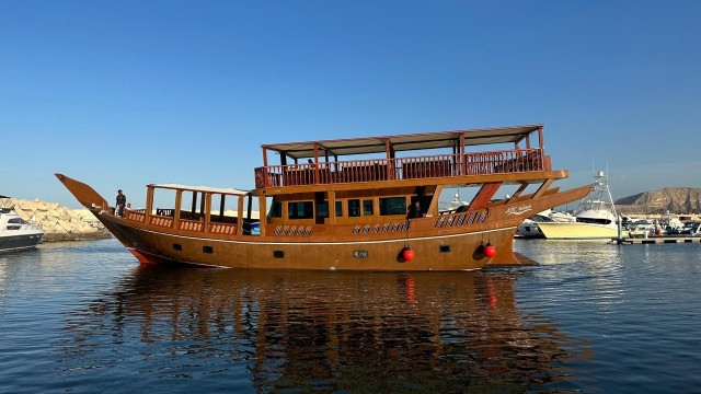 Visit Muscat Omani Traditional Dhow Sunset Cruise in Mussoorie