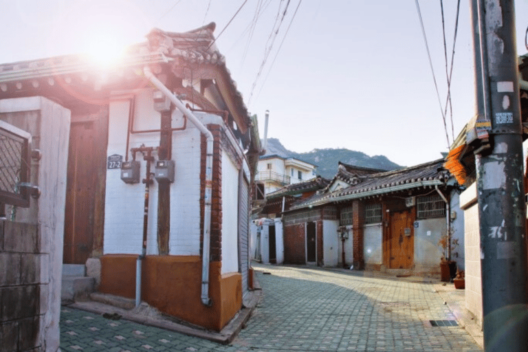 Gyeongbok-gung and Seochon walking tour with coin lunchbox Gyeongbok-gung & Seochon Walking Tour (Hanbok Experience)