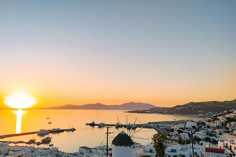 Mykonos Sunset Tour : Private Guided Escape 2 Hours Private Sunset Tour