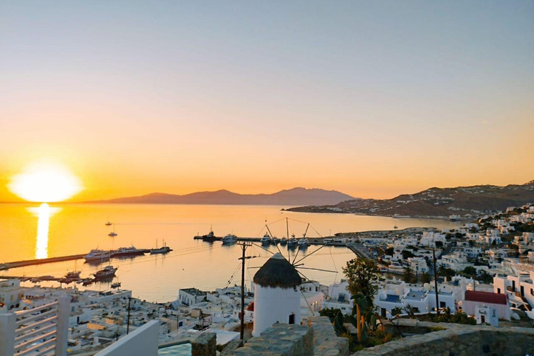 Mykonos Sunset Tour : Private Guided Escape 2 Hours Private Sunset Tour