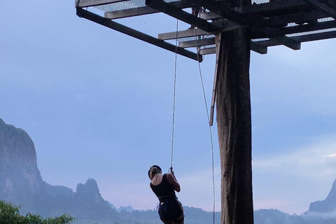 Krabi: ATV Nature Viewpoint & Zipline with Pickup Single rider : 30-Min ATV + Zipline Adventure