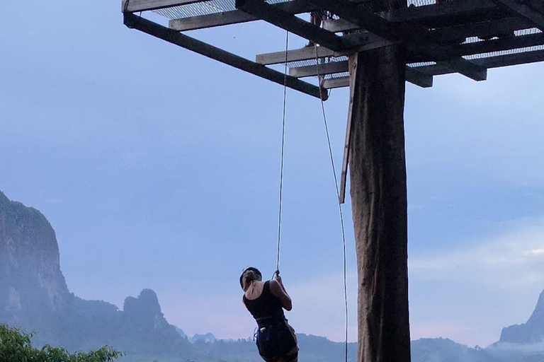 Krabi: ATV Nature Viewpoint & Zipline with Pickup Single rider : 30-Min ATV + Zipline Adventure