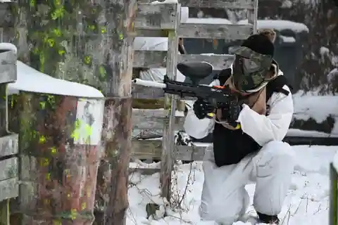 Mont-Tremblant : Paintball