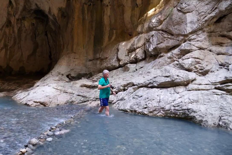 Holta Canyon Adventure: Day Tour with Hiking and Swimming Private Tour from Tirana or Durres