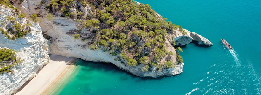 Tour de la côte du Gargano et des grottes marines