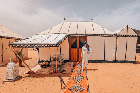 From Fes to Marrakech: 3-Day Merzouga Desert Tour Shared Desert Tour With Standard Camp