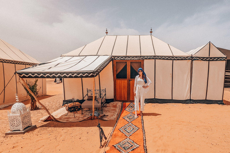From Fes to Marrakech: 3-Day Merzouga Desert Tour Shared Desert Tour With Standard Camp