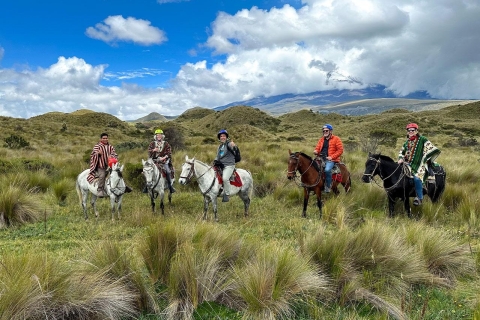 All Included: Cotopaxi Horseback Riding Tour 3 or 4 hours of Horseback Riding Tour
