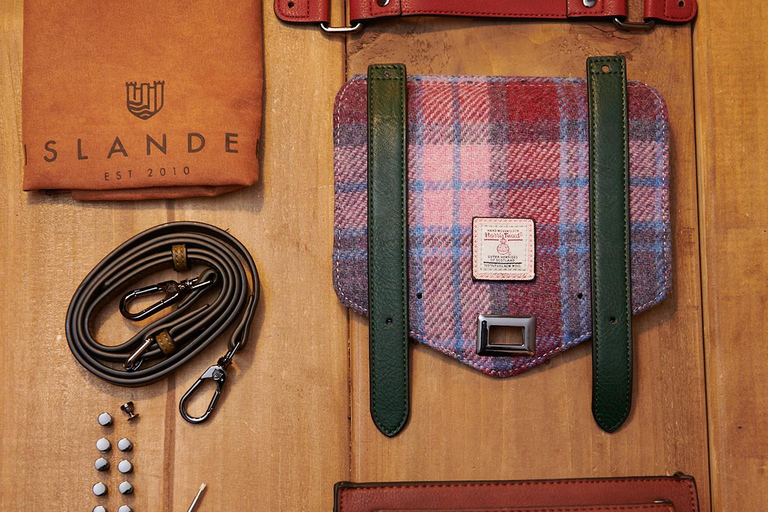 Borsa mini Islander® Harris Tweed® Canongate Workshop