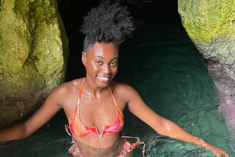 Sainte-Anne: Walk, swim in the cave, and kayak to the Gosier Islet Kayak and Sainte-Anne Cave Experience