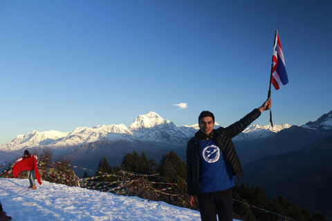 Découvrez la magie de Poon Hill : Un trek de 4 jours au départ de Pokhara