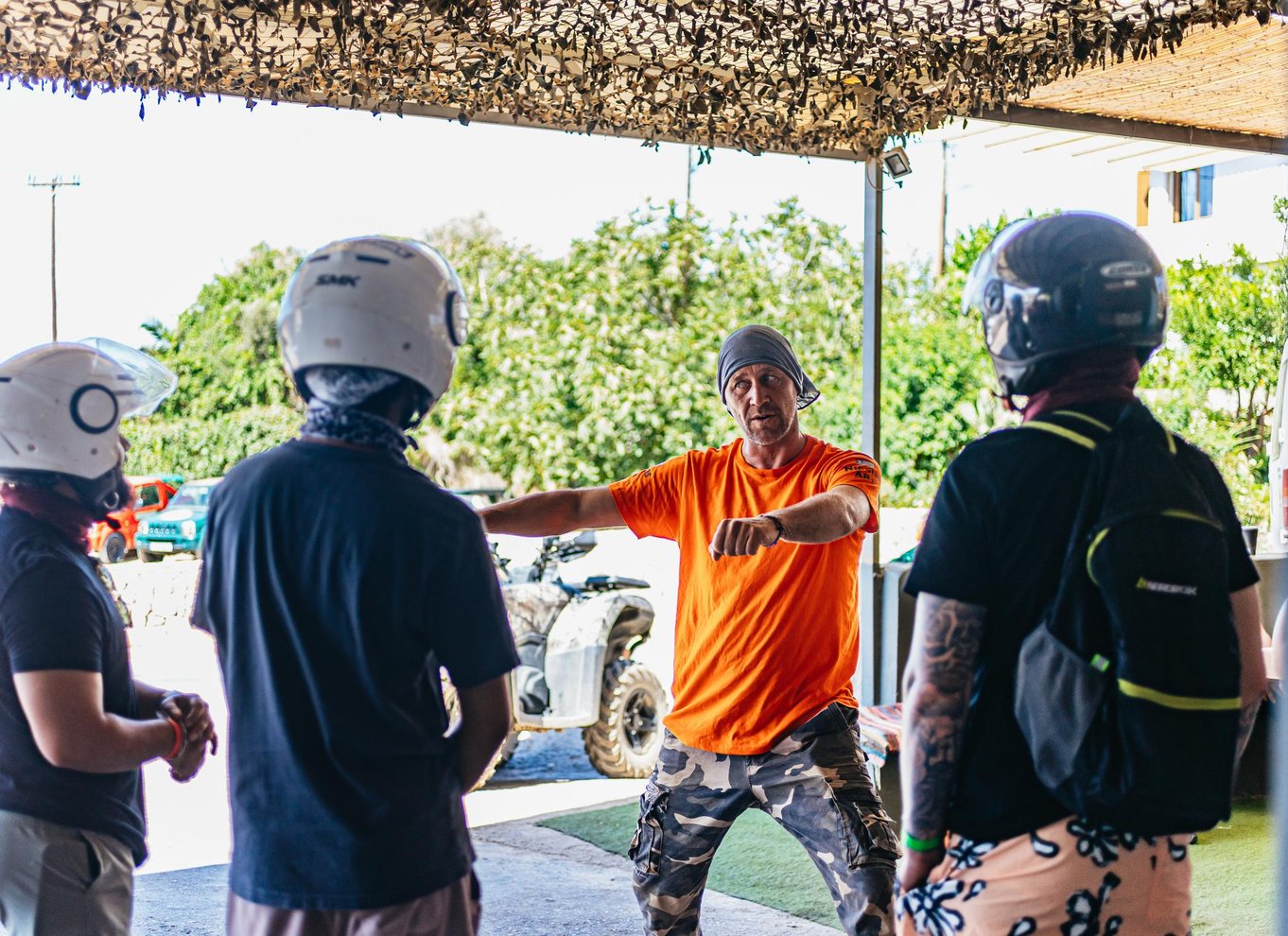 Fra Rethymno: Halvdags quad bike-safari