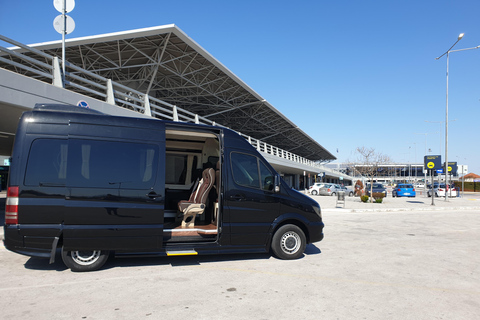 Transfert de l'aéroport de Thessalonique au centre ville